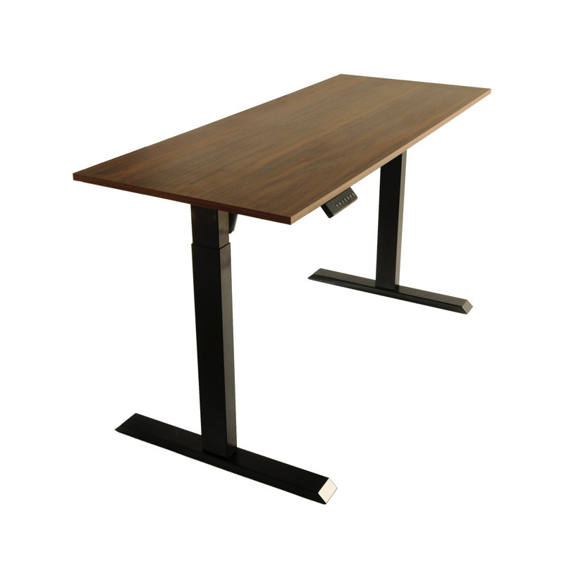 Inbox Zero Electric Motorized Workstation Height Adjustable Gaming Desk